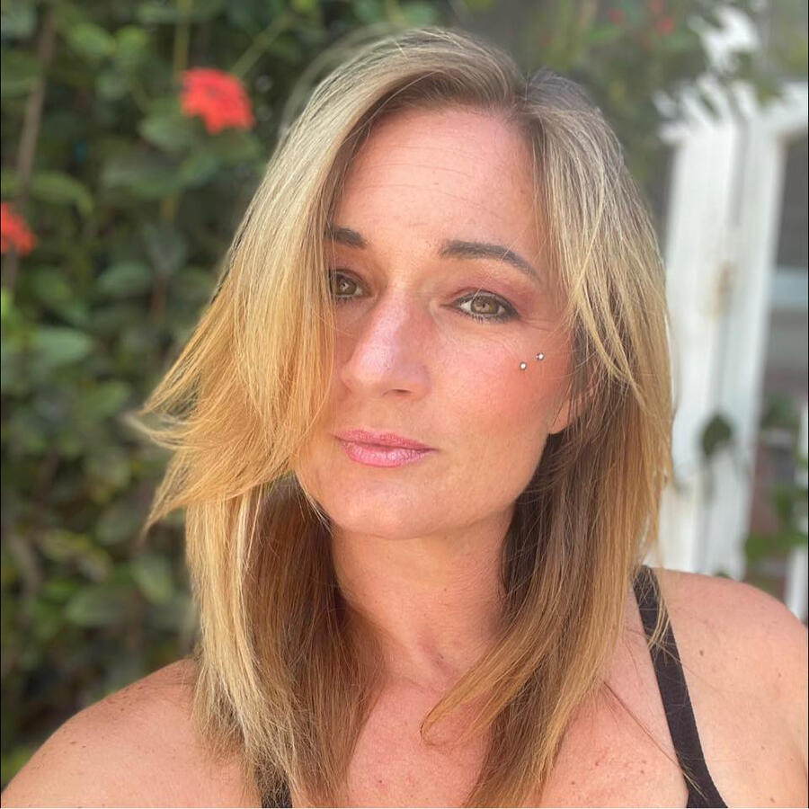 Space Coast Hair Colorful Logo