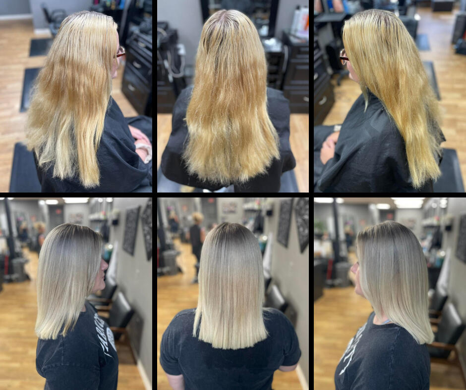 Long Color Repair and cut